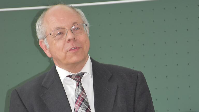 Professor Dr. Winfried Wilke ist Leiter des Studiengangs Wasserstoff an der Fachhochschule Würzburg Schweinfurt (FHWS).