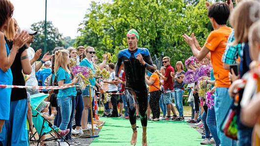 Zweitschnellster Staffelschwimmer war Quinn Wallwork. Foto: René Ruprecht