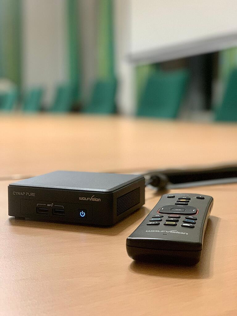 Ein kleiner Teil der Digitalisierung: Das neue Präsentationssystem im Ostheimer Rathaus. Ein kleiner Teil der Digitalisierung: Das neue Präsentationssystem im Ostheimer Rathaus.