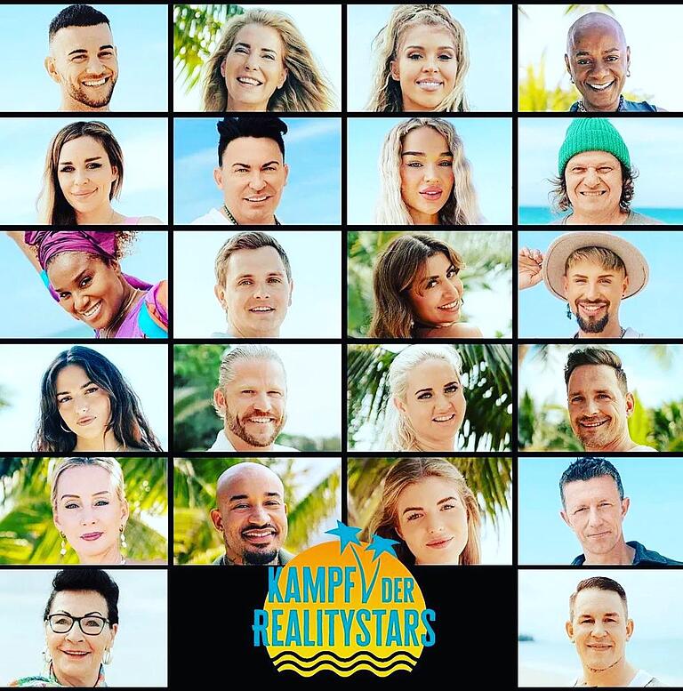 Die Kandidatinnen und Kandidaten beim 'Kampf der Realitystars' 2023. Die Kandidatinnen und Kandidaten beim 'Kampf der Realitystars' 2023.