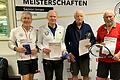 Auf dem Foto: Bernd Müller, Herman Schmidt, Jochen Singhoff, Harald Vollbach.