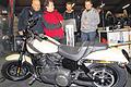 Der Klassiker: Eine Harley-Davidson ließ die Herzen der Motorradliebhaber höher schlagen. Am Wochenende fand in Dettelbach die Motorradmesse Wheelies statt.