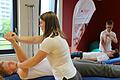 Ausbildung von Physiotherapeuten in der Hans-Weinberger-Akademie in Schweinfurt: Das Schulgeld von bislang 325 Euro im Monat soll dank des 'Gesundheitsbonus' entfallen.