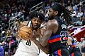 Detroit Pistons - Brooklyn Nets       -  Isaiah Stewart (r) und Detroit Pistons besiegten die Brooklyn Nets.
