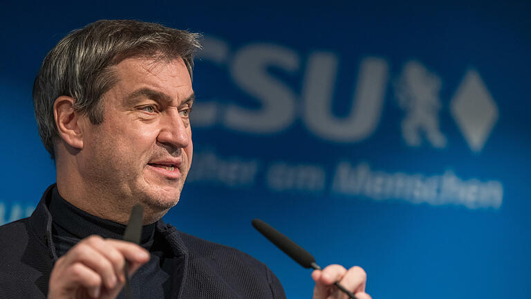 Söder: Ampel wird weiterwurschteln - Söder: Ampel wird weiterwurschtelnARCHIV - 09.12.2022, Bayern, München: Markus Söder, CSU-Vorsitzende und Ministerpräsident von Bayern, spricht nach einer Sitzung des CSU-Vorstands auf einer Pressekonferenz in der Landesleitung seiner Partei. (zu dpa «Söder: Ampel wird weiterwurschteln») Foto: Peter Kneffel/dpa +++ dpa-Bildfunk +++ Söder: Ampel wird weiterwurschteln - Söder: Ampel wird weiterwurschtelnARCHIV - 09.12.2022, Bayern, München: Markus Söder, CSU-Vorsitzende und Ministerpräsident von Bayern, spricht nach einer Sitzung des CSU-Vorstands auf einer Pressekonferenz in der Landesleitung seiner Partei. (zu dpa «Söder: Ampel wird weiterwurschteln») Foto: Peter Kneffel/dpa +++ dpa-Bildfunk +++