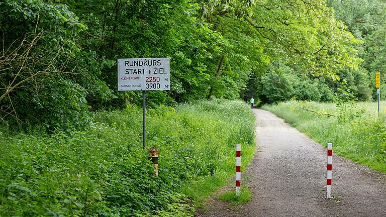 Die Schweinfurter Wehranlagen bieten zwei ausgewiesene Laufstrecken. Die Schweinfurter Wehranlagen bieten zwei ausgewiesene Laufstrecken. 