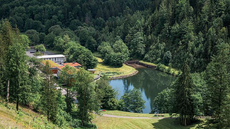 Trinkwassertalsperre Mauthaus, Ködeltalsperre       -  &bdquo;Frankenwaldfjord&rdquo; wird die Talsperre Mauthaus auch genannt. (Archivfoto)