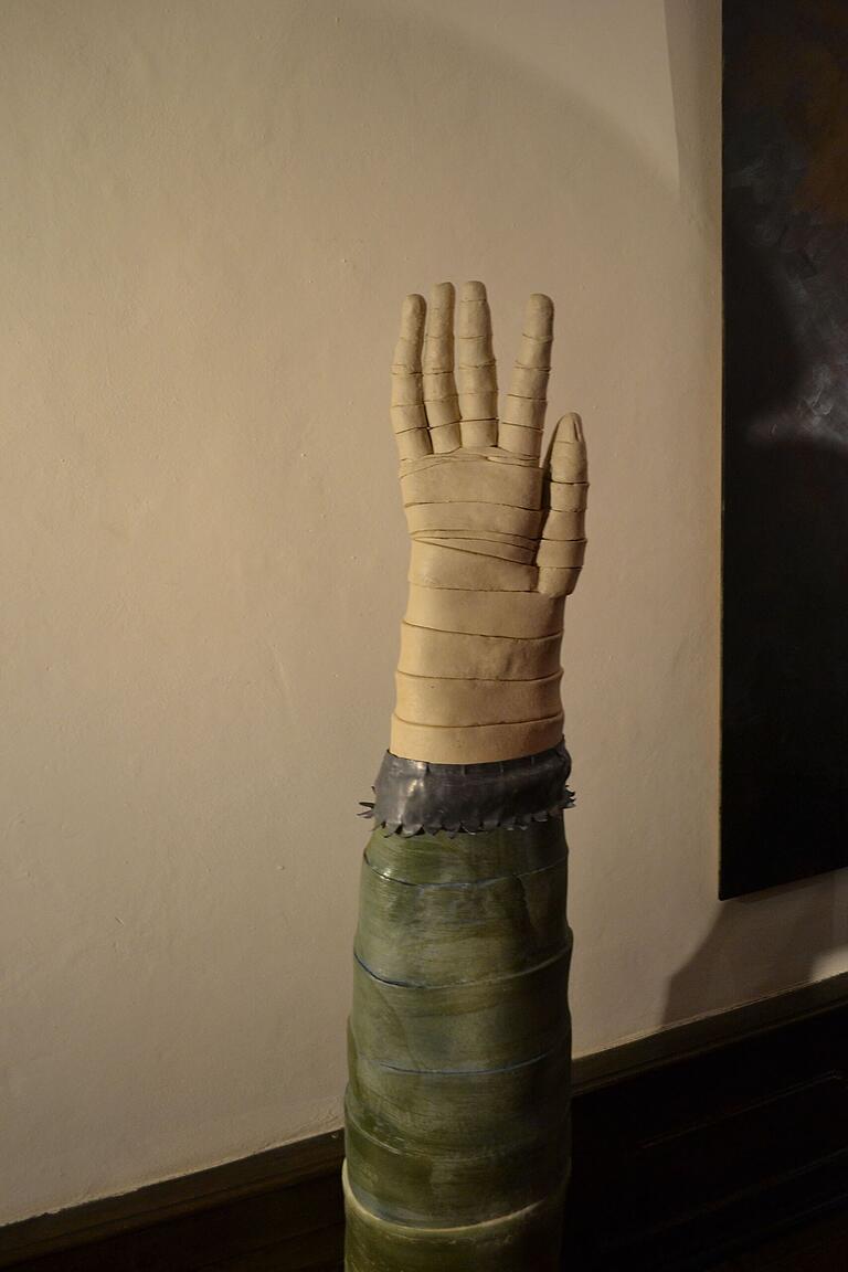 Eine ganz besondere Ausstellung 'Im Rahmen' ist im Franck-Haus in Marktheidenfeld. Wirklich sehenswert