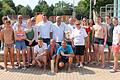 Beim 24-Stunden-Schwimmen im Querfurter Stadtbad waren 2019 auch Teilnehmer aus Karlstadt dabei.