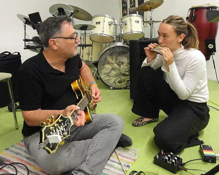 Gábor Smidéliusz mit Tochter Berta