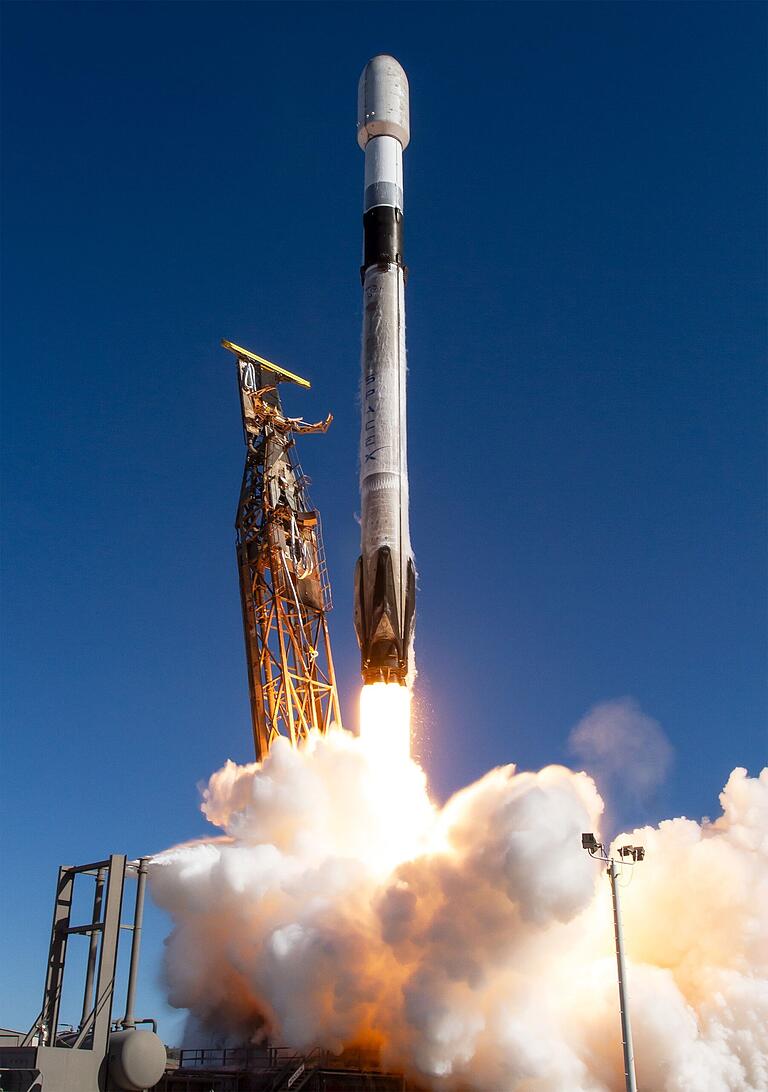 An Bord einer SpaceX-Rakete gelangte InnoCube am 14. Januar ins Weltall. An Bord einer SpaceX-Rakete gelangte InnoCube am 14. Januar ins Weltall.