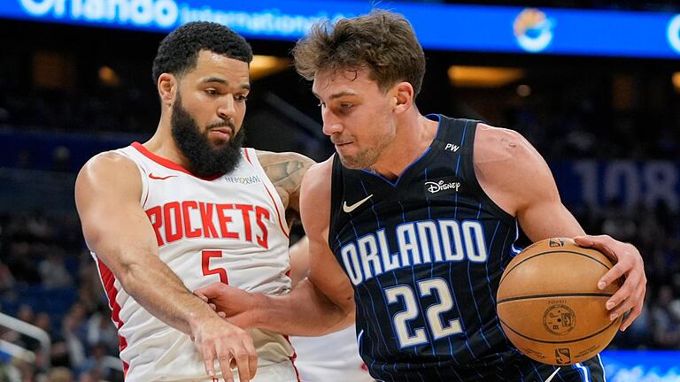 Orlando Magic - Houston Rockets       -  Franz Wagner schultert viel Verantwortung in Orlando.