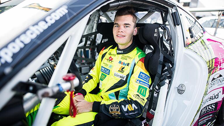 Will in der neuen Runde im Porsche Carrera Cup Deutschland um den Titel kämpfen: Laurin Heinrich. Will in der neuen Runde im Porsche Carrera Cup Deutschland um den Titel kämpfen: Laurin Heinrich.