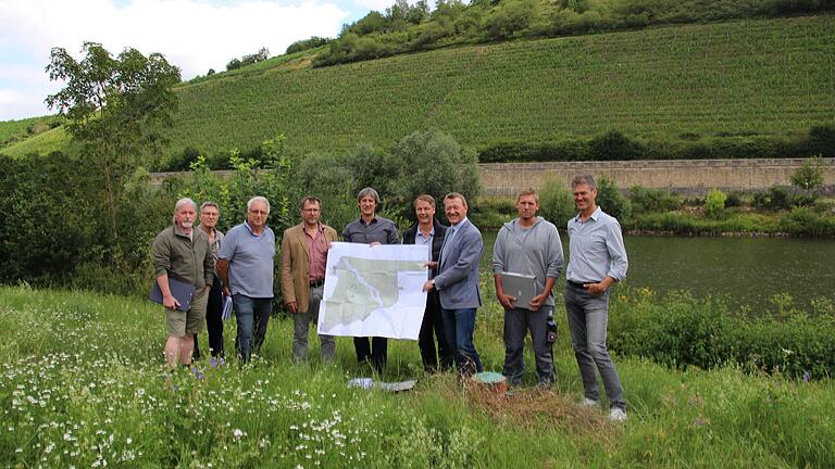 Die Dorferneuerung in Goßmannsdorf beginnt im August mit der Umgestaltung des Mainufers.