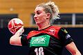 Sie verpasst die Europameisterschaft in Dänemark: Handball-Nationalspielerin Mia Zschocke aus Lohr.