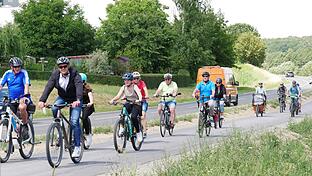 Stadtradeln 2024 Kreis Kissingen       -  Im Landkreis Bad Kissingen waren auch 2024 zahlreiche Menschen wieder Teil des Stadtradelns (Symbolfoto).