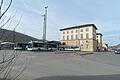 Der Gemündener Busbahnhof soll umgestaltet werden - davor wird er jetzt jedoch zwei Jahre lang als Lagerfläche für eine Baumaßnahme der Bahn dienen.