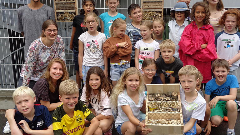 Hoffen auf viele Bewohner der Nistkästen. Im Workshop&nbsp;„Fridays for future“ wurden verschiedene Projekte umgesetzt.