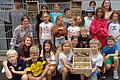 Hoffen auf viele Bewohner der Nistkästen. Im Workshop&nbsp;„Fridays for future“ wurden verschiedene Projekte umgesetzt.
