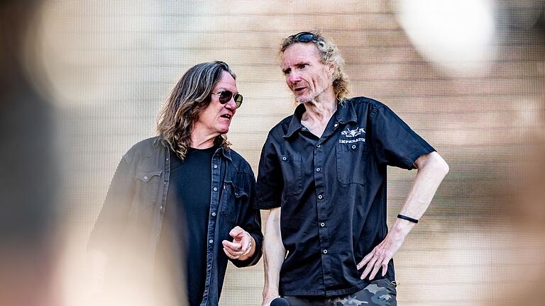 Wacken Open Air 2024       -  Die beiden Festival-Gründer Thomas Jensen (links) und Holger Hübner.