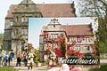 Anhand einer Postkarte erkundeten rund 35 Interessierte am Samstag den Aidhäuser Ortsteil Friesenhausen. Die Vorderseite der Postkarte ziert das Friesenhäuser Schloss.