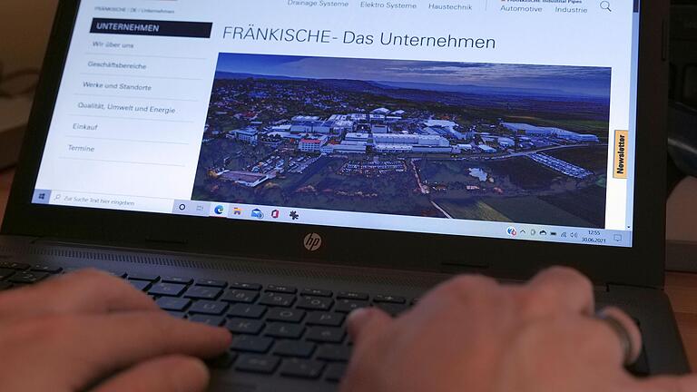 Die Fränkischen Rohrwerke in Königsberg wurden in der Nacht zum 25. März 2021 Opfer eines Hackerangriffs.