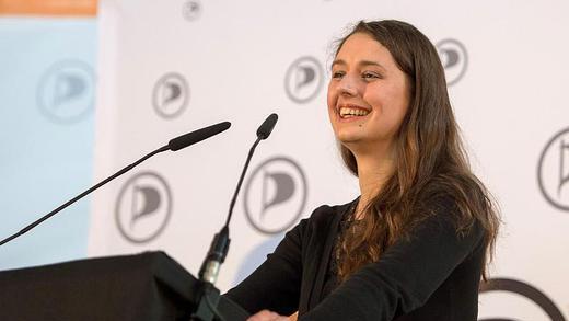 Nocun       -  Katharina Nocun ist neue Geschäftsführerin der Piraten. Foto: Armin Weigel