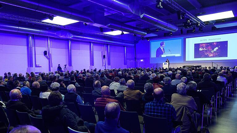 Volles Haus im Vogel Convention Center: Die Vorträge zur Prävention und Behandlung von Prostatakrebs stießen auf eine große Resonanz.