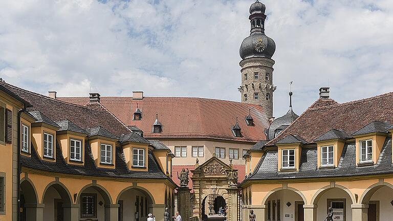 Schloss Weikersheim im Taubertal. Schloss Weikersheim im Taubertal.