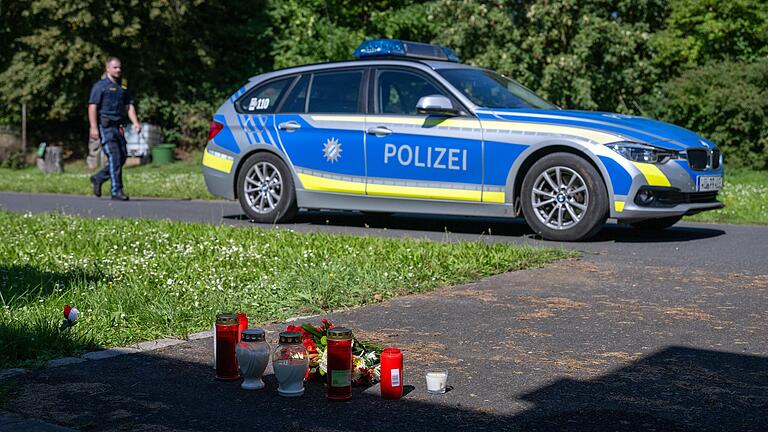 Wochenlang ermittelte die Polizei im Herbst 2023 am Tatort neben dem Schulzentrum in Lohr. Wochenlang ermittelte die Polizei im Herbst 2023 am Tatort neben dem Schulzentrum in Lohr.