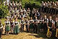 Die aktuelle Besetzung der Musikkapelle Vilchband.