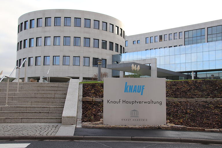 Die Hauptverwaltung der Firma Knauf in Iphofen.