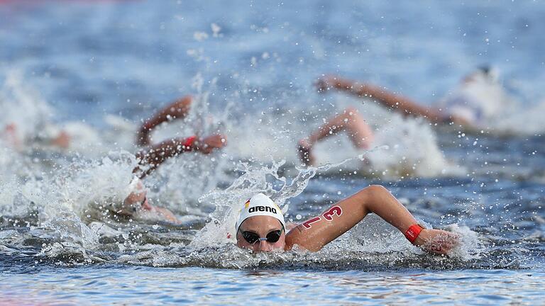 Leonie Beck bei den Olympischen Spielen in Tokio im Sommer 2021.