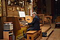 Mit Orgelwerken vom Barock bis zur Moderne intonierte Bernhard Seelbach an der großen Orgel der Kirche St. Andreas Karlstadt ausgewählte Stücke, die die Vielfalt und Klangfacetten des Instruments hörbar machten.