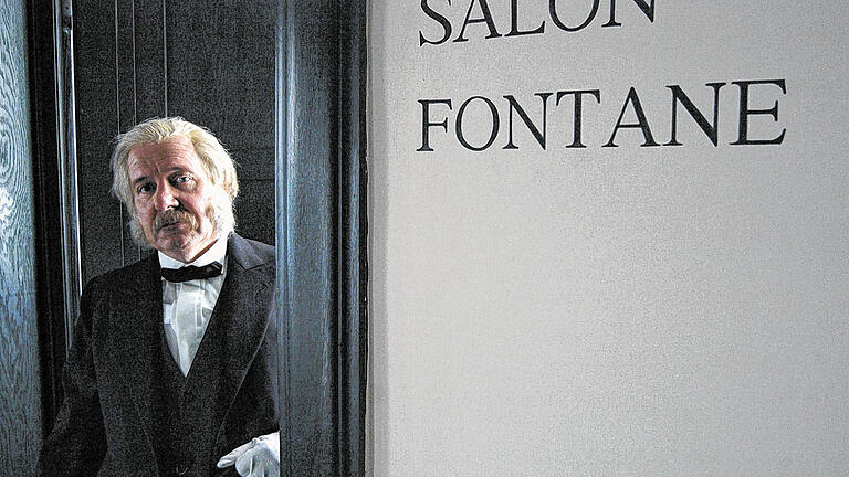 Trug den Ruf Kissingens hinaus in die literarische Welt: Theodor Fontane, beim Fest dargestellt von Otmar Lutz. Trug den Ruf Kissingens hinaus in die literarische Welt: Theodor Fontane, beim Fest dargestellt von Otmar Lutz.