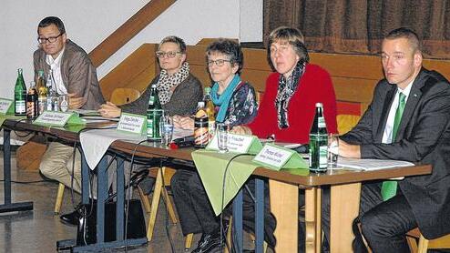 Hochkarätig besetztes Podium: Im Bild von links Florian Schuch, Sabine Dittmar, Helga Jäniche, Ursula Faubel und Thomas Michel. Hochkarätig besetztes Podium: Im Bild von links Florian Schuch, Sabine Dittmar, Helga Jäniche, Ursula Faubel und Thomas Michel.