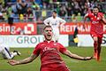 Fussball, 3. Liga, FC Würzburger Kickers - Sportfreunde Lotte       -  Der in dieser Phase der Saison herausragende Felix Müller traf beim Heimspiel gegen Lotte in der Schlussminute zum 2:1-Sieg und jubelte entsprechend euphorisch.