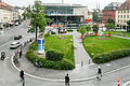 Der Kardinal-Faulhaber-Platz ist vier Jahre nach dem Bürgerentscheid immer noch provisorisch begrünt.&nbsp;