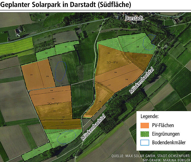 Solarpark Darstadt: Wird das Muckenbachtal beeinträchtigt? Solarpark Darstadt: Wird das Muckenbachtal beeinträchtigt?