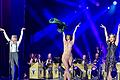 Meta Hüper, Lola La Tease, Sharon Brauner mit dem „The Capital Dance Orchestra“       -  Meta Hüper, Lola La Tease, Sharon Brauner mit dem „The Capital Dance Orchestra“