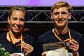 Die neuen deutschen Meister im Florettfechten heißen Anne Sauer (FC Tauberbischofsheim) und Fabian Braun (FSV Klarenthal).