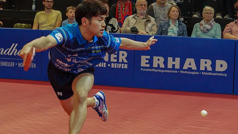 In der Form seines Lebens: Mizuki Oikawa und der TSV Bad Königshofen rechnen sich auch am Sonntag gegen den TTC Zugbrücke Grenzau Chancen auf einen Sieg aus.
