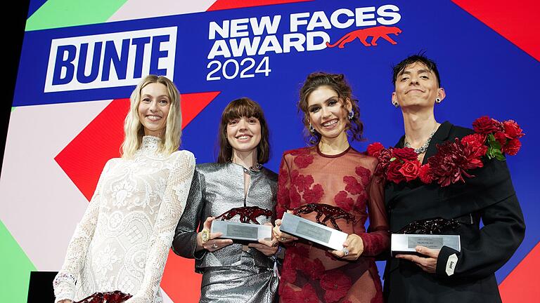 Verleihung „Bunte New Faces Award' in der Kategorie Style       -  Ausgezeichnet mit dem 'New Faces Award'