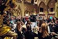 310 Musikanten gestalteten das traditionelle Weihnachtskonzert des Celtis-Gymnasiums in der St. Johanniskirche.