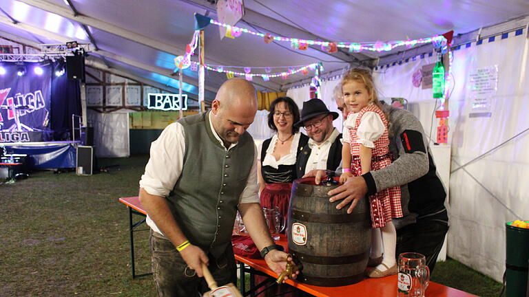 Viert Tage lang wurde das Brauhausfest in Oberstreu gefeiert.