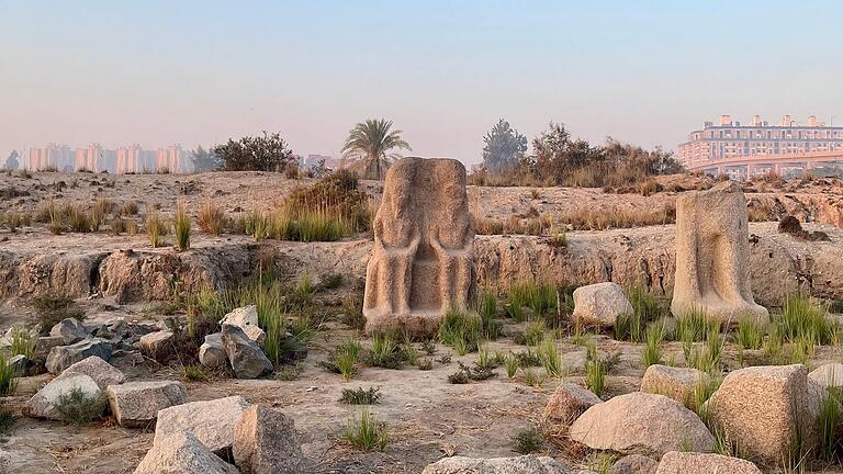 Die insgesamt 50 Hektar große Ruinenstätte Tell Basta liegt in der Nähe der modernen Stadt Zagazig.&nbsp;