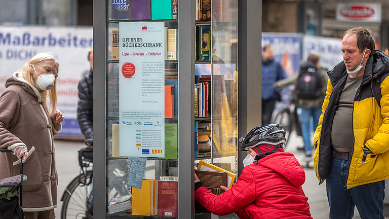 Soll bald Zuwachs in der Stadt bekommen: der Offene Bücherschrank in der Eichhornstraße.