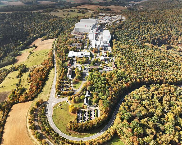 Der Industriepark Würth in Bad Mergentheim gilt heute als eine der modernsten Logistikzentren. Der Industriepark Würth in Bad Mergentheim gilt heute als eine der modernsten Logistikzentren.