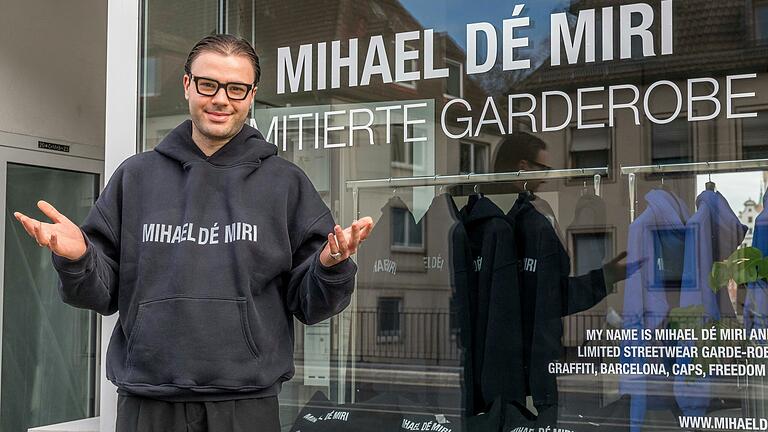 Mihael Dé Miri eröffnet im März ein Modeladen mit seiner eigenen Marke.