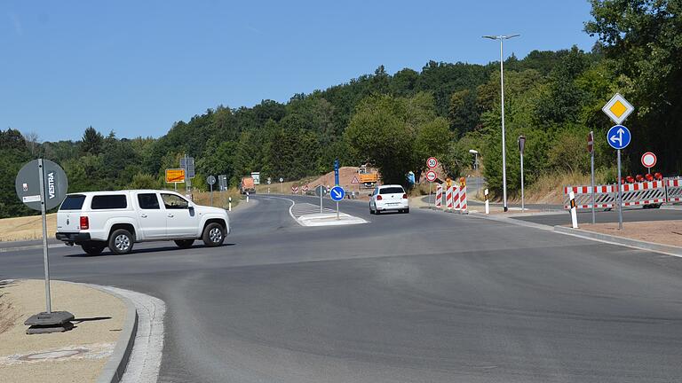 Die neue Seehof-Kreuzung wirkt bereits recht ansprechend.